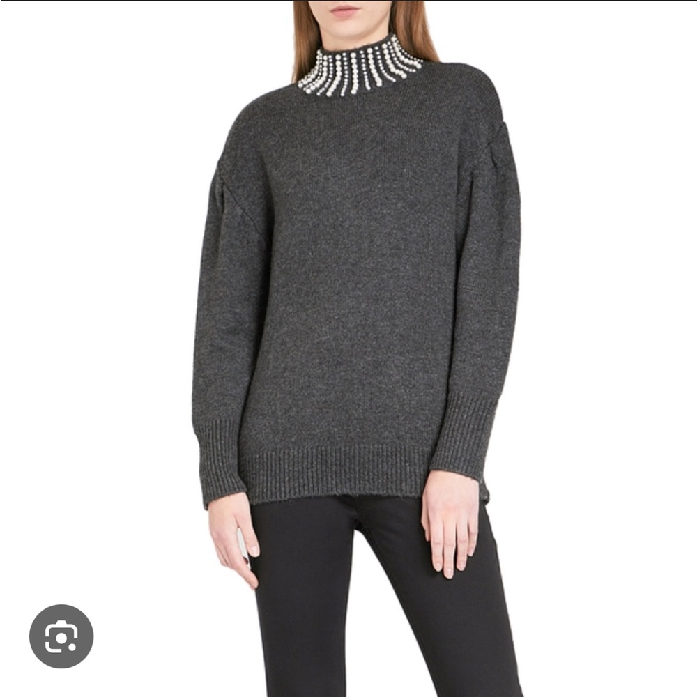 Sandro Pearl Turtleneck